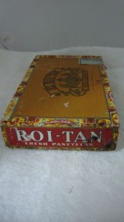 Vintage El Roi Tan Mild Cigars Box by American Tobacco Company