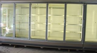 Complete 10 Door Reach in Display Cooler Condenser