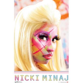 Nicki Minaj Face Paint Music Poster 22x34