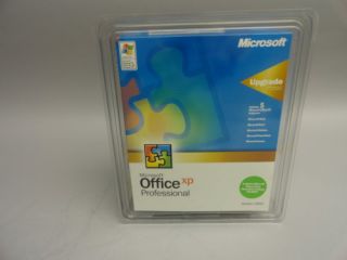 NEW MICROSOFT OFFICE XP PROFESSIONAL VERSION 2002 UPGRADE   WORD/EXCEL