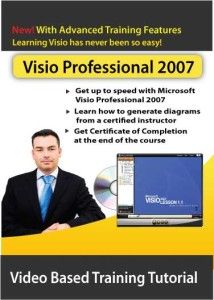 Learn Microsoft Visio Professional 2007 Video Training Certified