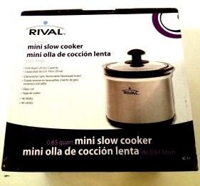 Rival Mini Slow Cooker New in Box