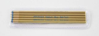 is for 5 genuine PARKER D1 size mini Ball point refills in blue