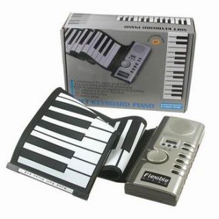 MIDI Digital Roll Up Soft keyboard piano 61 Keys 1 x Manual