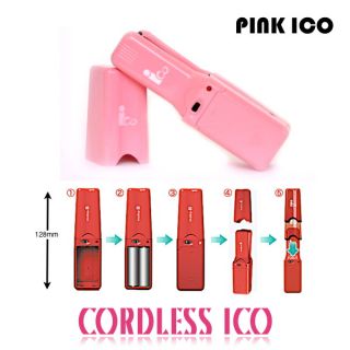 Ico Cordless Mini Hair Straightener Minus ion Technology from Japan