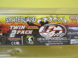 Fast Track Sportswear 10 Mini Skateboard Twin Pack Skate Board Set of