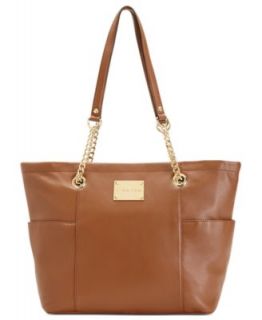 Calvin Klein Handbag, Exclusive Leather Tote   Handbags & Accessories