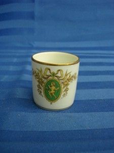 New Green Angel Mini Cup Limoges France