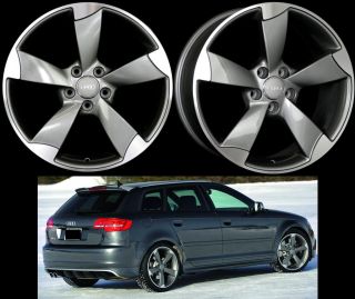 Brand new set of four 19 S line style wheels / rims for Audi A4 A6 A8