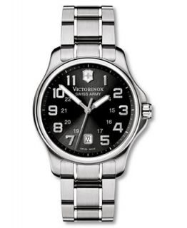 Victorinox Swiss Army Watch, Mens Stainless Steel Bracelet 241358