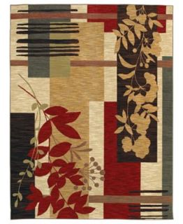 Shaw Living Rugs, American Abstracts 06800 Corsica Red