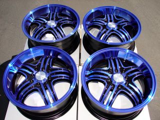 15 Blue Effects Wheels Rims Cobalt Civic Miata Cooper Esteem Jetta