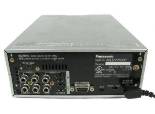 AG DV2500 Proline MiniDV DV Tape Deck Recorder Player DV 2500