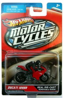 2012 Hot Wheels Motorcycles Ducati 1098R