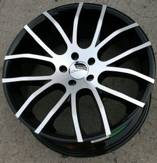 Giovanna Kilis 20 Black Rims Wheels Infiniti G35 G37 2dr 4DR 20 x 8 5