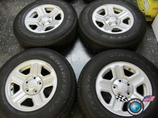 Four 07 12 Jeep Wrangler Factory 16 Steel Wheels Tires 9072