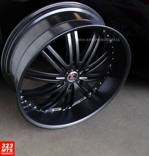 24 inch Rims Wheels 2CRAVE 11 Wheels Chevy GMC Yukon Cadillac Wheels