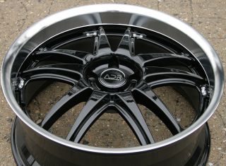 Adr Decadence 20 Black Rims Wheels SC300 sc400 SC430 20 x 8 5 5H 35