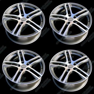 A4 A5 S4 S6 A6 Q5 Wheels 18x8 0 Rims with Central Caps 4 New
