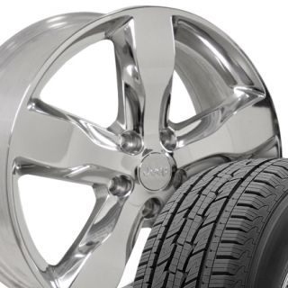  Grand Cherokee Polished Wheels Rims General Grabber HTS 275 45 Tires