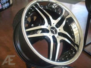 20 Mercedes Wheels Rim Tires SL CLS 500 550 600 55 63