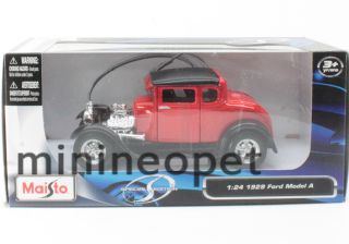 Maisto 31201 1929 29 Ford Model A 1 24 Diecast Red