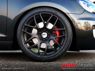 VMR 18 inch V710 Wheels Matte Black Volkswagen VW GTI Passat Jetta