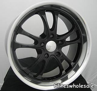 18x8 5 Black Wheels Rims adr Sterling 5x120