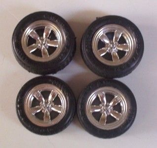 Tires 4 Mag Wheels ONLY Goodyear Rally GT Big Little 1:24 HTF Model