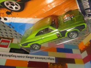 Hot Wheels Lime Green 70 Dodge Charger R T Diecast Muscle Mania Mopar