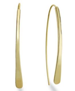 Kenneth Cole Earrings, Gold tone Linear Earrings   Fashion Jewelry