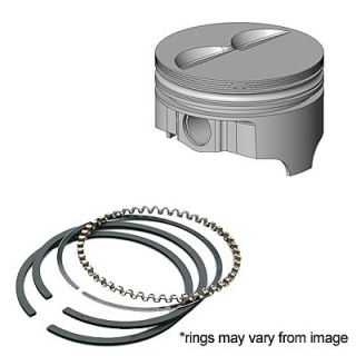 KB Piston and Ring Kit Forged Flat 4 125 Bore Chevy Small Block Kit