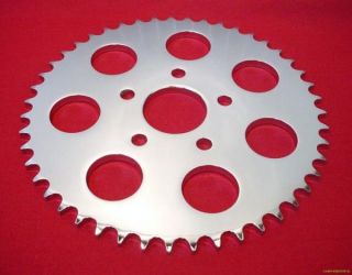 47 Tooth Chrome Rear Chain Sprocket for Sportster 86 92