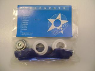 Tracker Copers Fits Sixtrack and Extrack Skateboard Trucks Blue