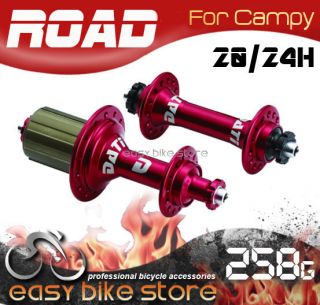 CAMPY 20H 24H * RED Dati Road Bike Super Light Bearing Hub HEBSET