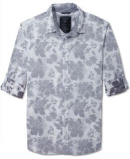 Tommy Hilifiger Shirt, Long Sleeve Royston Paisley Shirt Slim Fit