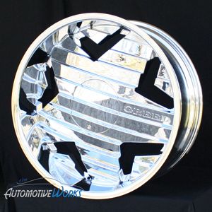 24 Greed Chrome Wheels Rims inch Chevy Caprice 5x127
