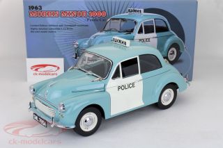 Morris Minor 1000 Panda Car Police UK 1963 1 18 Sunstar