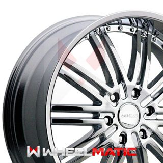 Set of 4 New 20 Menzari Z08 5x120 20 Wheels Rims Chrome