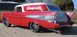 12 TH Die Cast Replica Snap on Glomad 57 Chevy Nomad Custom