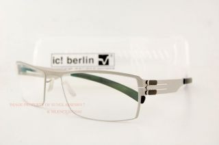 Brand New ic! berlin Eyeglasses Frames Model nufenen large Color pearl