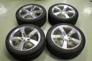 2011 2012 Camaro SS Factory 20 Polished Wheels Pirelli Tires