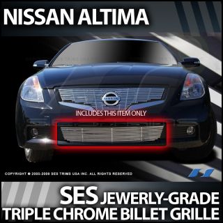 2008 2009 Nissan Altima Coupe SES Chrome Billet Grille (bottom)
