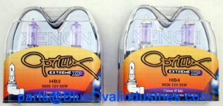 Qty 2 9005 High Beam XENON bulbs & Qty 2 of 9006 Low Beam Xenon Bulbs