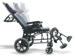 Karma ergonomic V Seating Recliner Wheelchair MVP 50