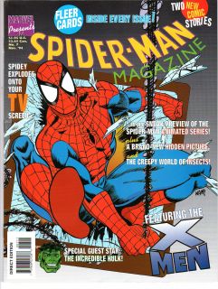 Marvel Comics 1994 Spider Man Magazine 7 Magizine Size VF Cond