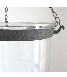 Original 19c Ditmar Anglo Indian Bell Jar Lantern RARE