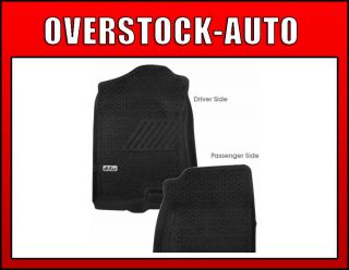 Bully Molded Floor Mat Front Liners Black 2007 2011 Chevy GMC