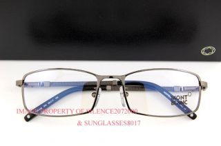 New Mont Blanc Eyeglasses Frames 246 008 Gunmetal Men