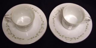 Sets Vintage Sheffield Fine China Elegance Demitasse Cups & Saucers